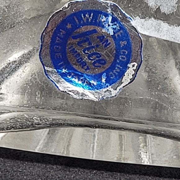 I Rice salt pepper shakers, crystal salt pepper set, salt pepper set, kitchen - Picture 4 of 4